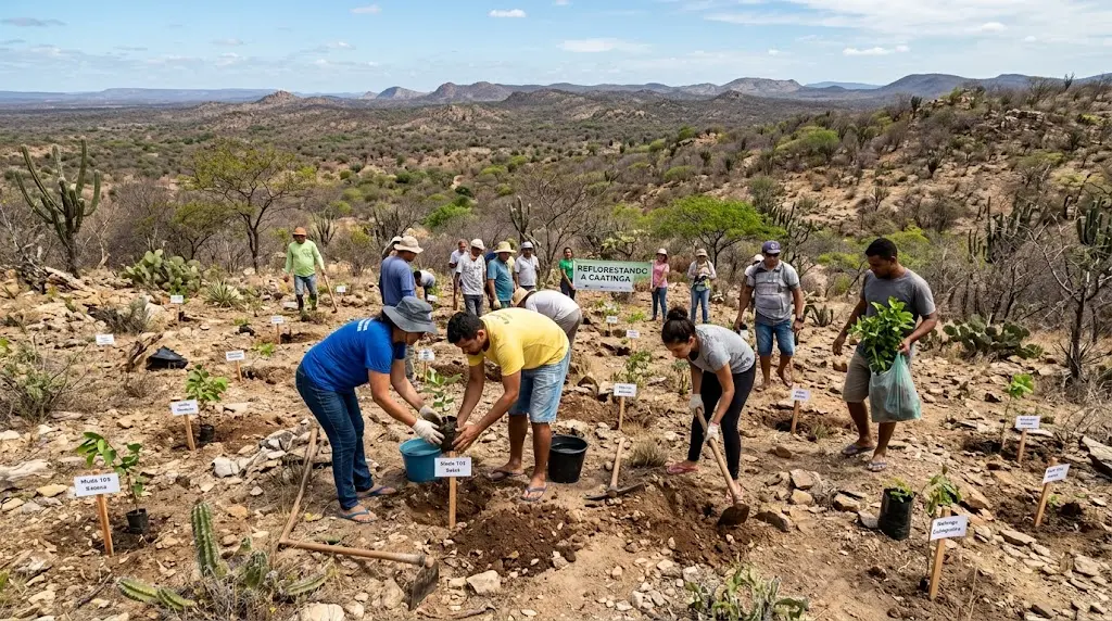 Reforestation and Ecological Preservation in the Outback